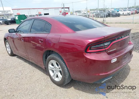 2023 Dodge Charger Sxt z USA, uszkodzony, nr VIN 2C3CDXBG2PH640001
